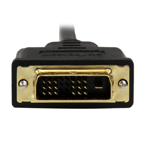 マイクロHDMI − DVI−Dコンバータ 1m