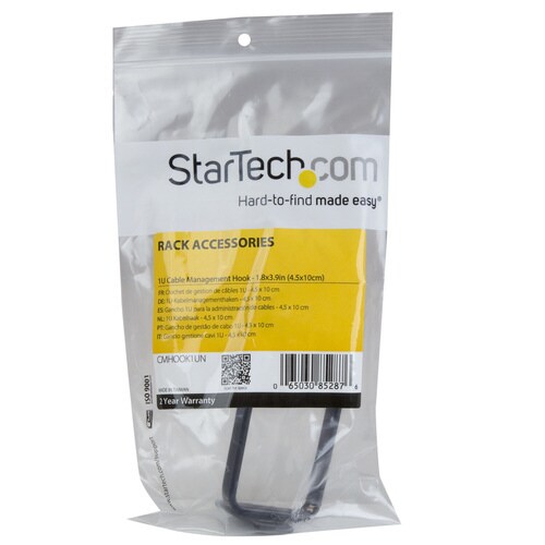 ラック用ケーブルホルダー 1U 4.5x10cm