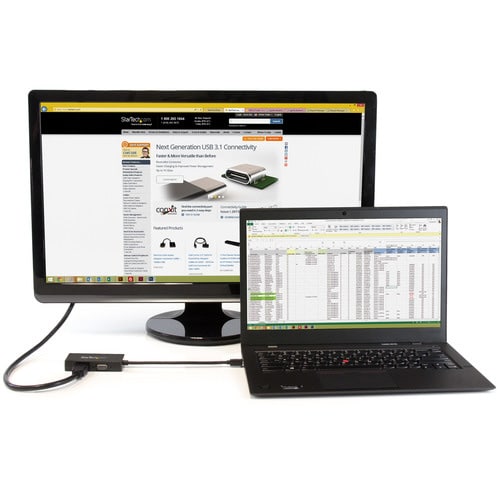 ミニディスプレイポート マルチ変換アダプタ VGA