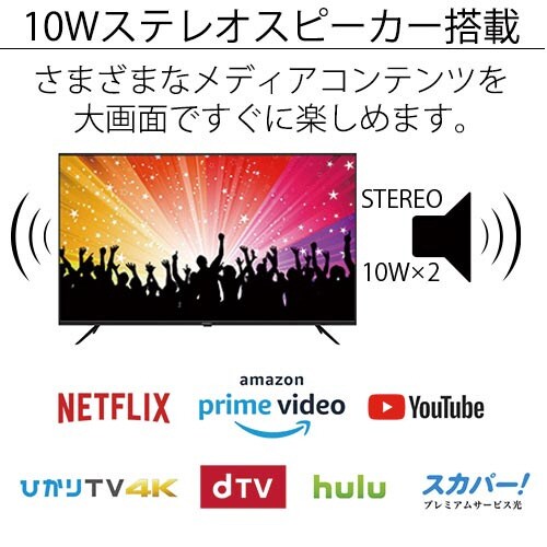 50型4KモニターJN−VT5001UHDR