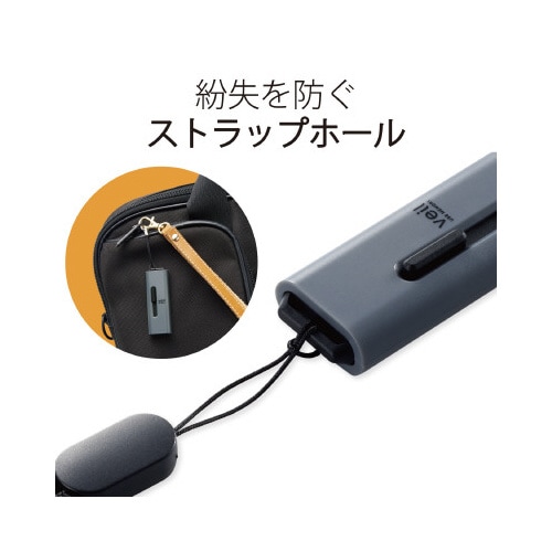 USBメモリ USB3.2 32GB グレー