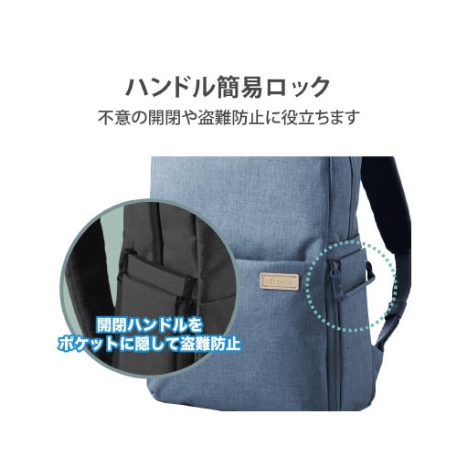 カメラバッグ リュック off toco ネイビー