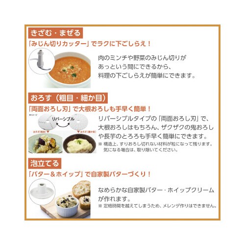 フードプロセッサー ガラスボトル