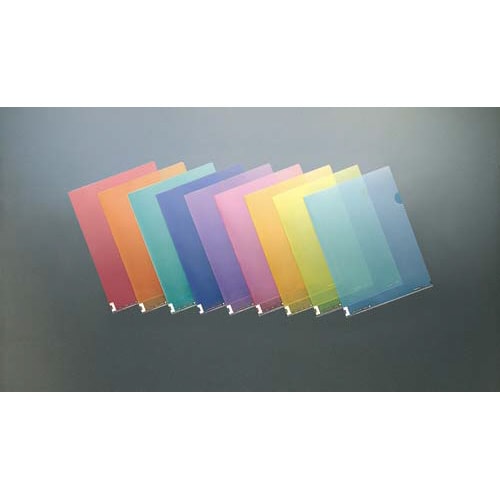 クリヤホルダ<カラーズ>A4オーシャングリーン×5