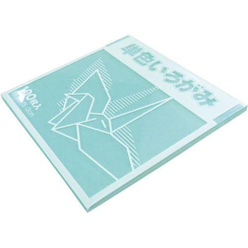 単色おりがみ15cm100枚アイスグリーン