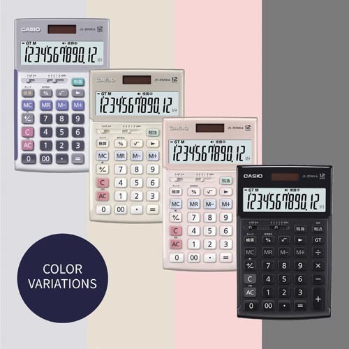 本格実務電卓 検算 JS−20WKA−BK