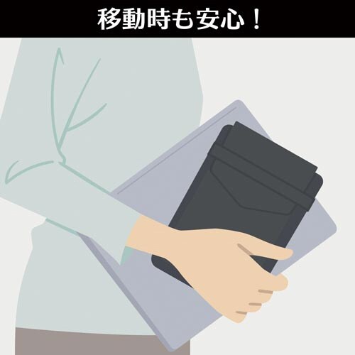 本格実務電卓専用ケース ブラック