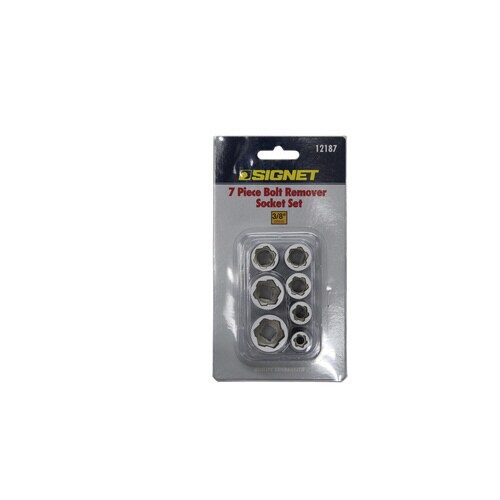 3/8DRボルトリムーバーソケットセット7点組