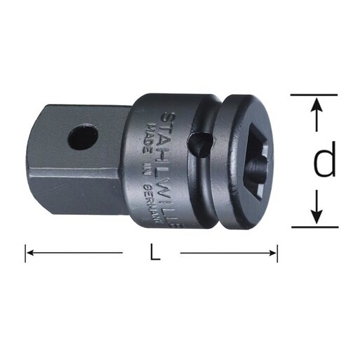 1/2X3/4インパクト用アダプター