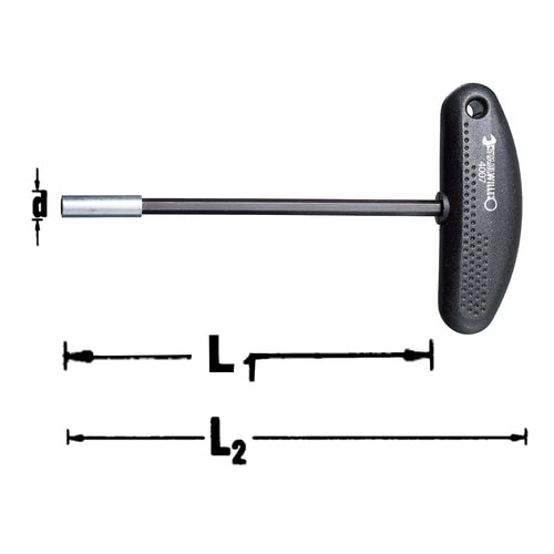 ビットホルダーT型ドライバーハンドル