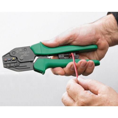 ストリップ&カットツール(圧着ペンチ用)