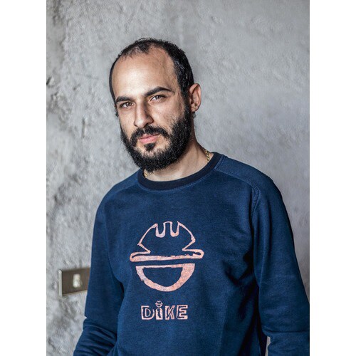 トレーナーフリーマンモスグリーンXS