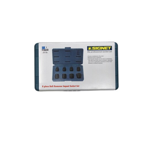 1/2DRボルトリムーバー用ソケットセット8点組