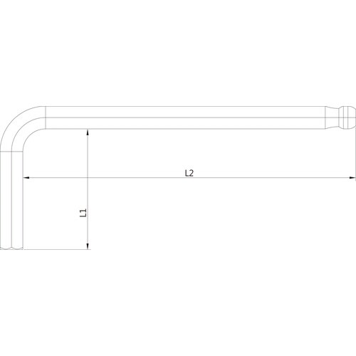 9点組Sステンレスボール付ロング六角棒レンチセット