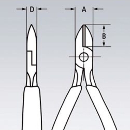 エレクトロニクスニッパー(#7551−125)