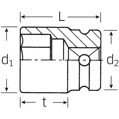 1/2SQインパクトソケット