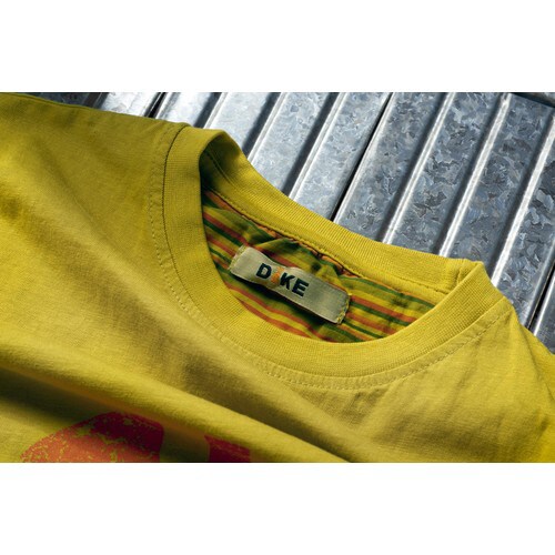 TシャツタイディイエローオーカーS