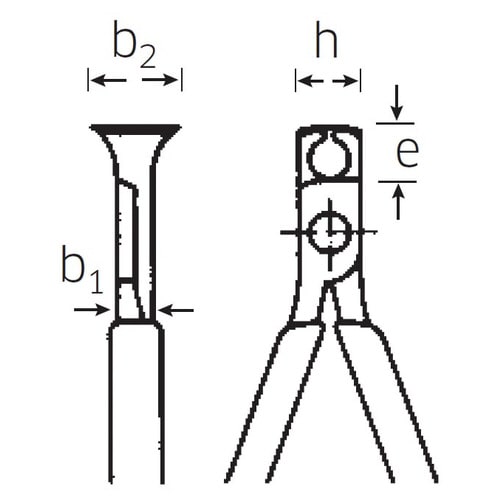 レバーエンドニッパー