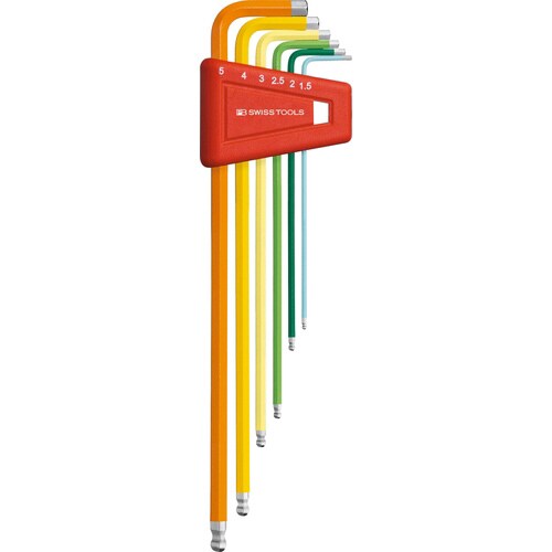 ボール付ロングレインボーレンチセット(パックナシ)