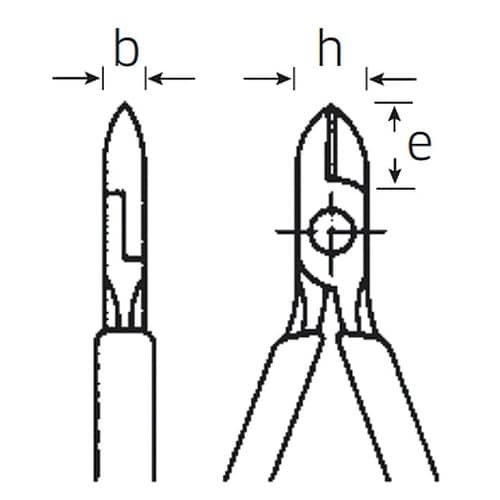 絶縁斜ニッパー