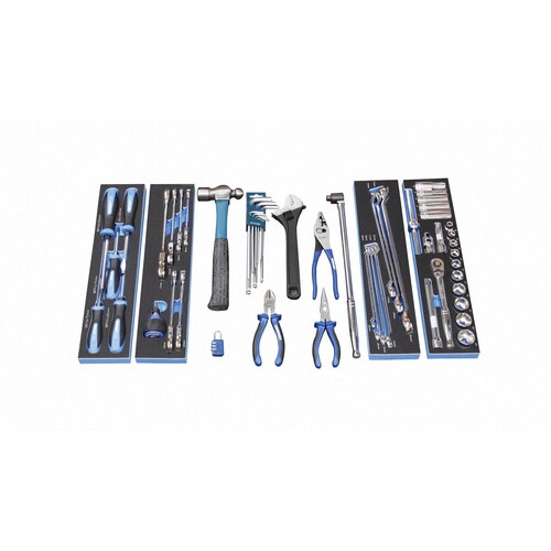 メカニックツールセット両開きトレイ付9.5SQ