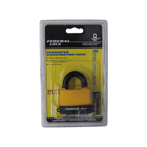 屋外用ダイヤル式南京錠40mmグレー