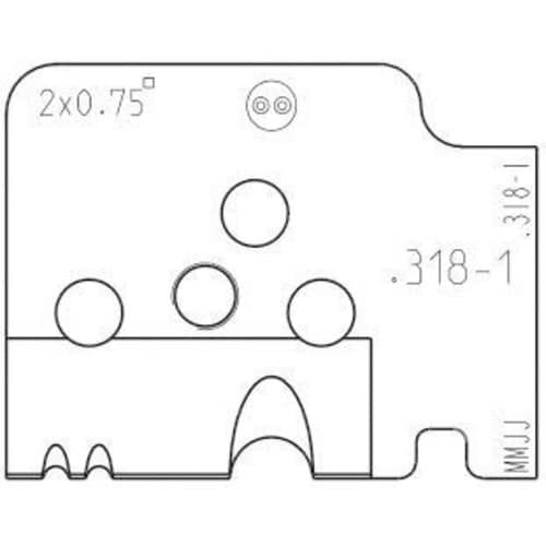 VCTF線ストリッピングセット2x0.75mm2