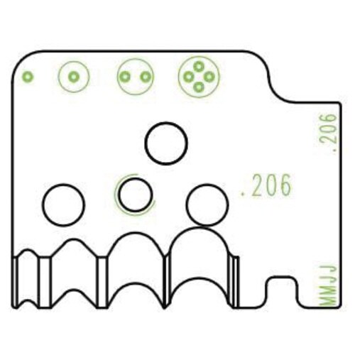 1,2,4芯POFケーブルストリッピングセット
