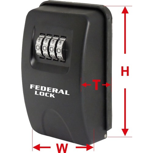 ダイヤル式キーボックスL据置タイプ