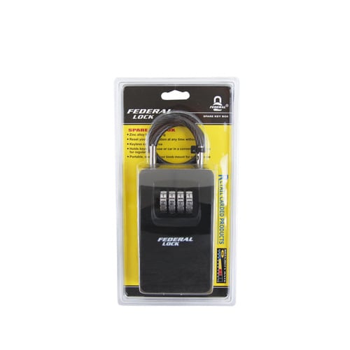 ダイヤル式キーボックスLワイヤー吊下げタイプ