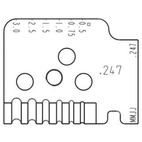 ラドックス単一導体ストリッピングセット