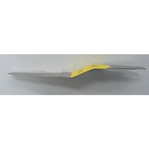 オフセットギザ付きブレード