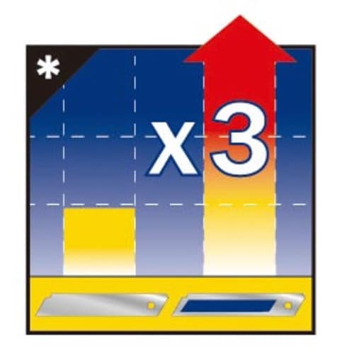 スナップオフバイメタルブレード18mm5枚入