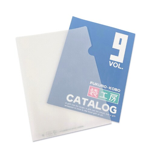 中身が透けるエコ紙ファイル100枚