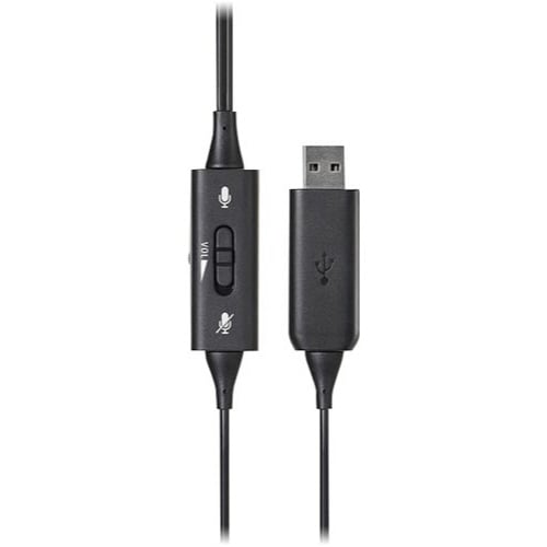 USBヘッドセットノイズキャンセリングマイク内蔵