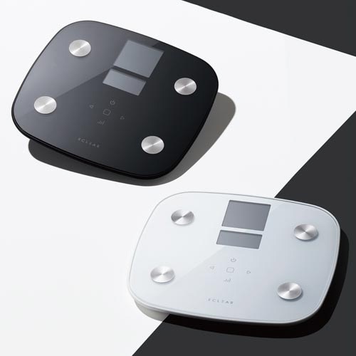 体重計 体組成計 グラフ付 50g単位 ブラック