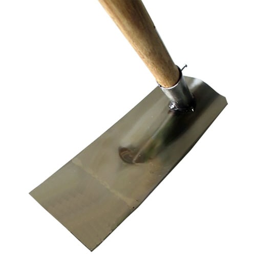 豊穣 ステン文化平鍬鋼付 1050 柄付