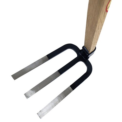 豊穣 岡山型 三ツ目鍬 1200 柄付