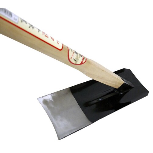 豊穣 山口型 平鍬黒 1350 柄付