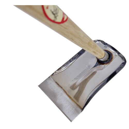 豊穣 奈良型 ステン溝引鍬 1350 柄付