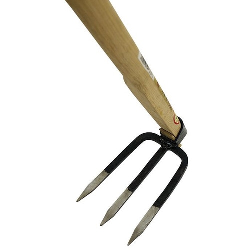 豊穣 紀州型 三又鍬細剣鋼付 1050 柄付