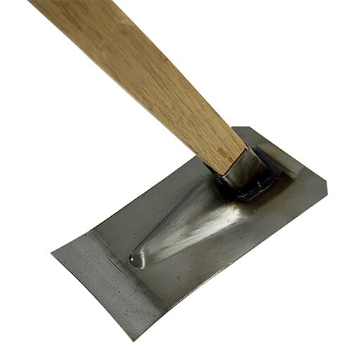 豊穣 近畿型 ステン 角ヒツ平鍬 1200 柄付