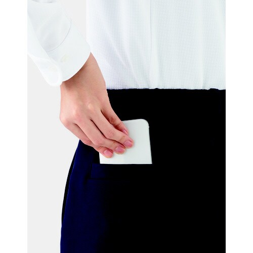 テーパードパンツ AP6251 ネイビー 15号