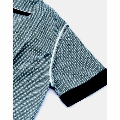 オーバーブラウス AJ0849 ブルー 7号