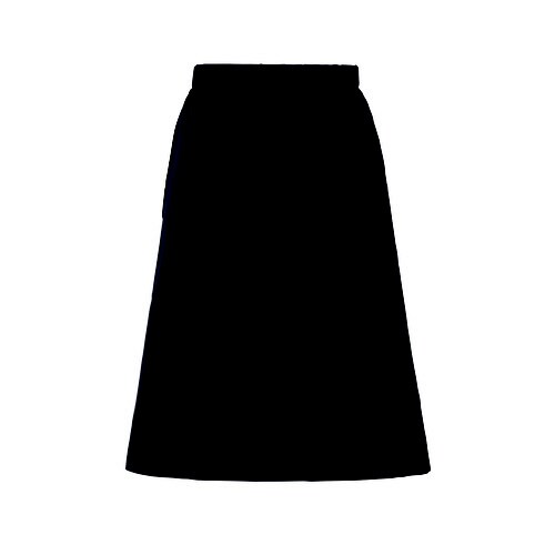 Aラインスカート BCS2708 ネイビー 21号