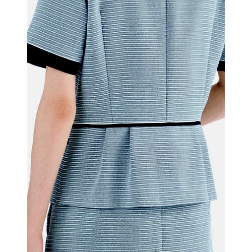 オーバーブラウス AJ0849 ブルー 15号