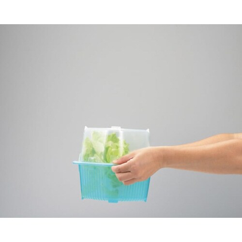 角型ボウル&ザル MW−031 グリーン