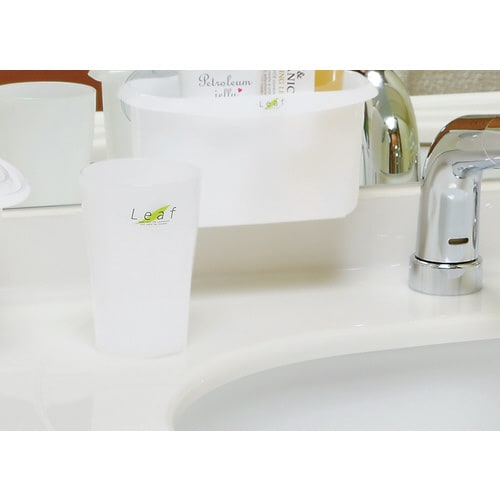 リーフ 洗面コップ ナチュラル #2121