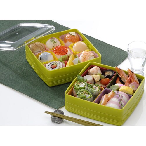 彩り小町 二段重 G #1078