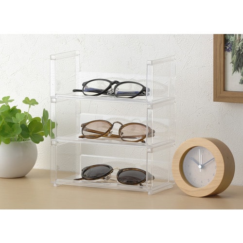 ディスプレイラック01 クリアー #3801